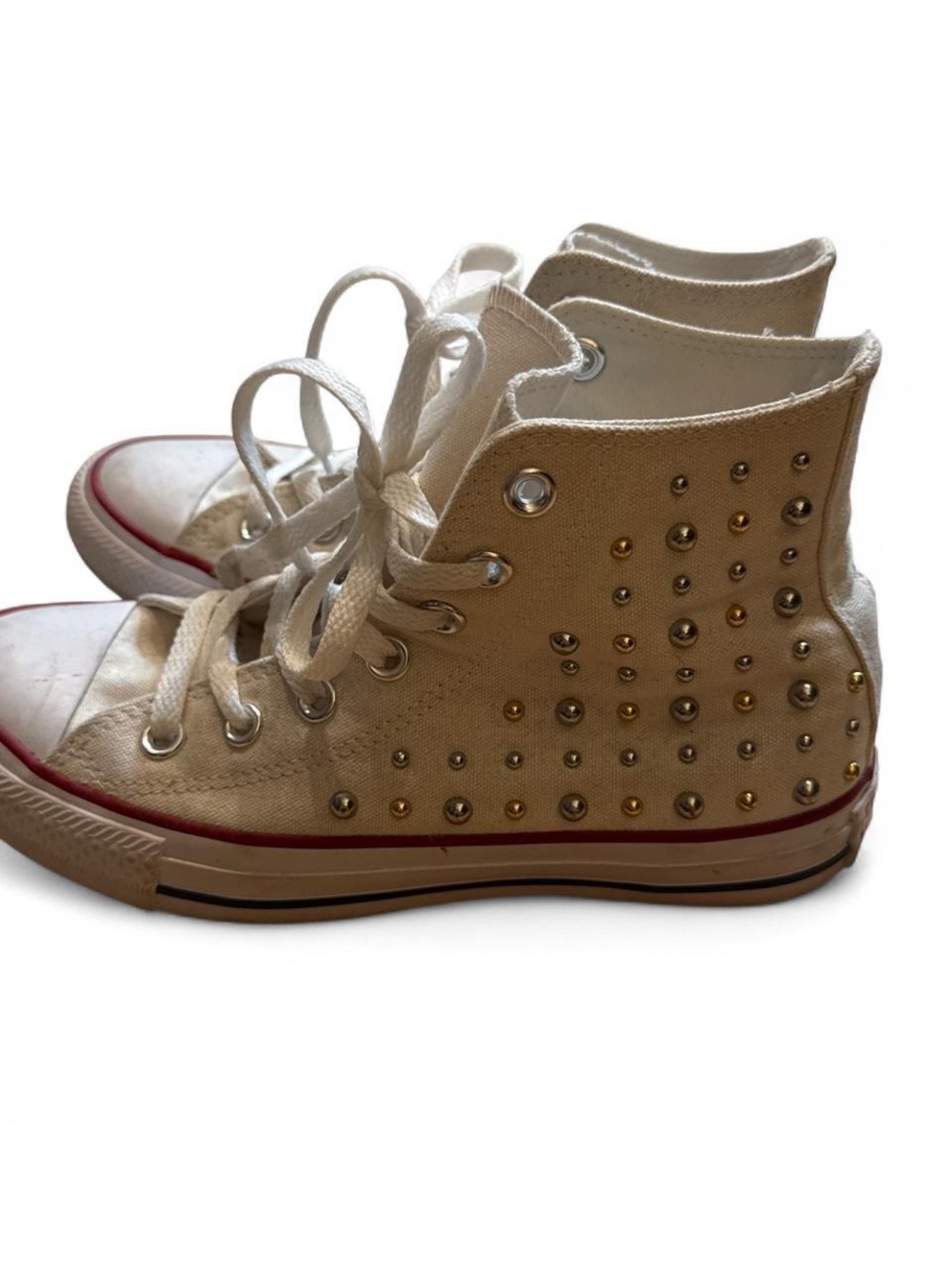 High-Top Studded Converse - Picture 3 of 3